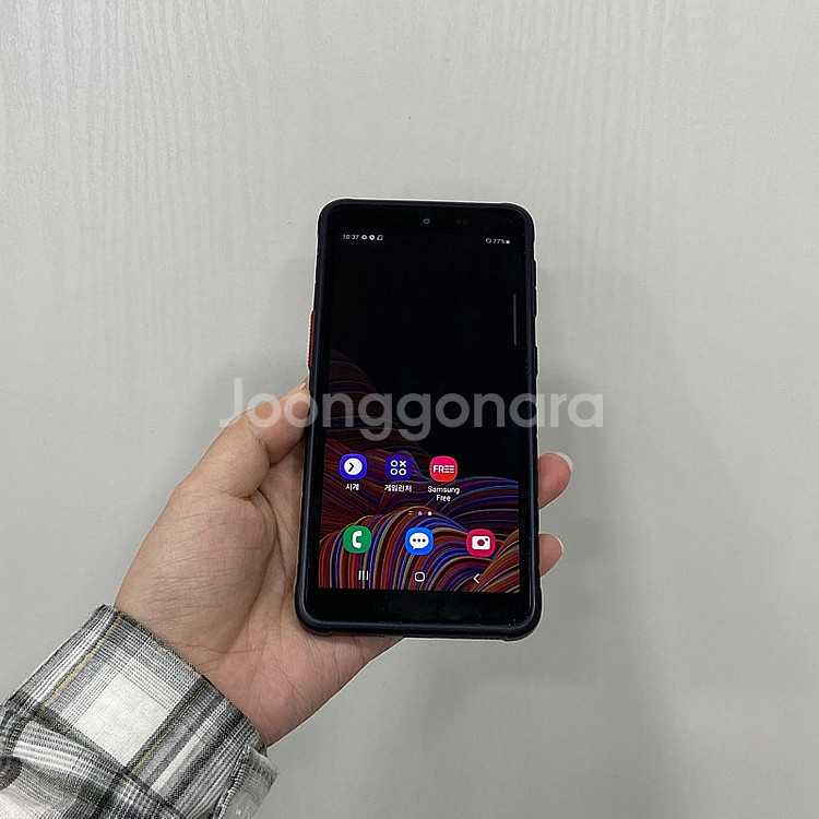 04967 갤럭시X커버5 블랙 64GB 부산 중고폰 팝...--0