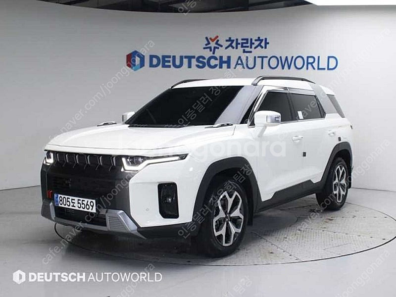 쌍용 중고차 토레스 중고차 흰색 2025년식 14,65...--0