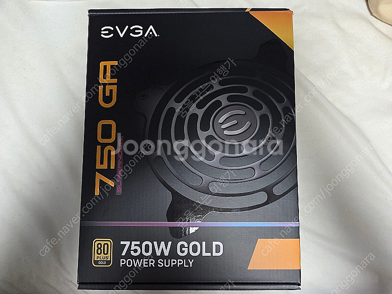 EVGA SUPERNOVA 750 GA 80PLUS골드...--0