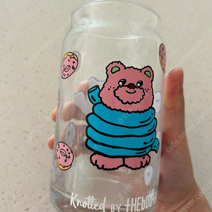 노티드 더부스 유리컵 맥주잔