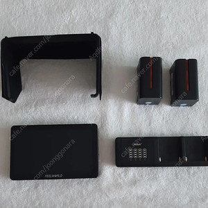 필월드 모니터, 팔캠 lifthor 카메라 삼각대 마운트 거치대, rl18 led 조명, 고프로 옵션 팝니다