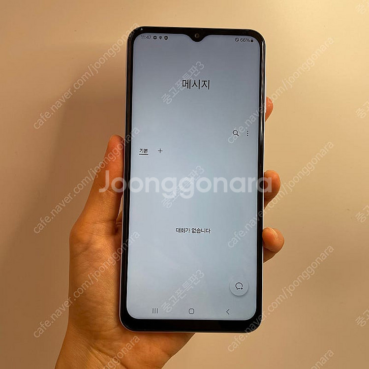 02991(울산중고폰) 갤럭시A23 블루 128GB 판...--2