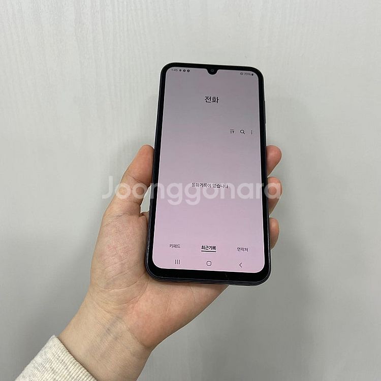 84114 갤럭시A15 128GB 블랙 부산 중고폰 팝...--2