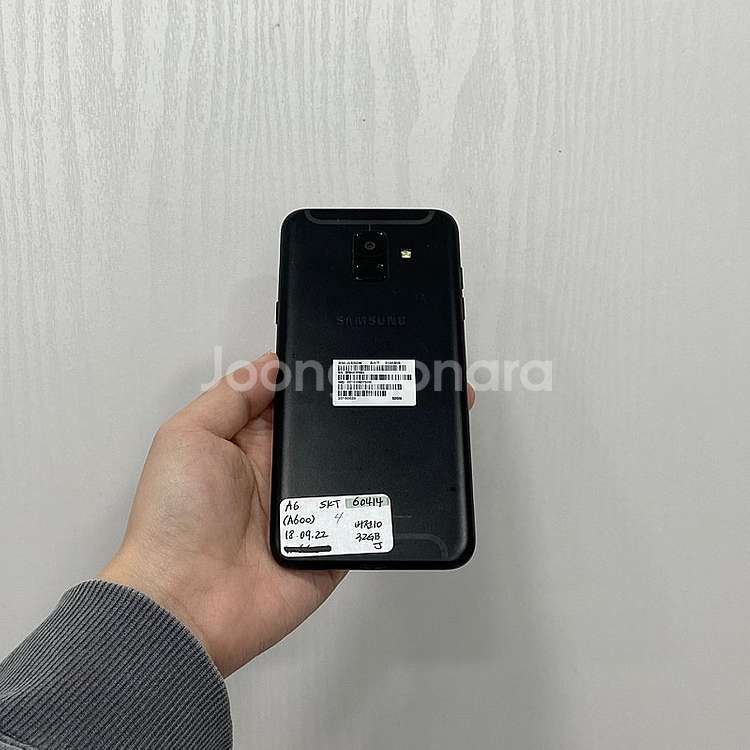 60414 갤럭시A6 32GB 블랙 부산 중고폰 팝니다...--3