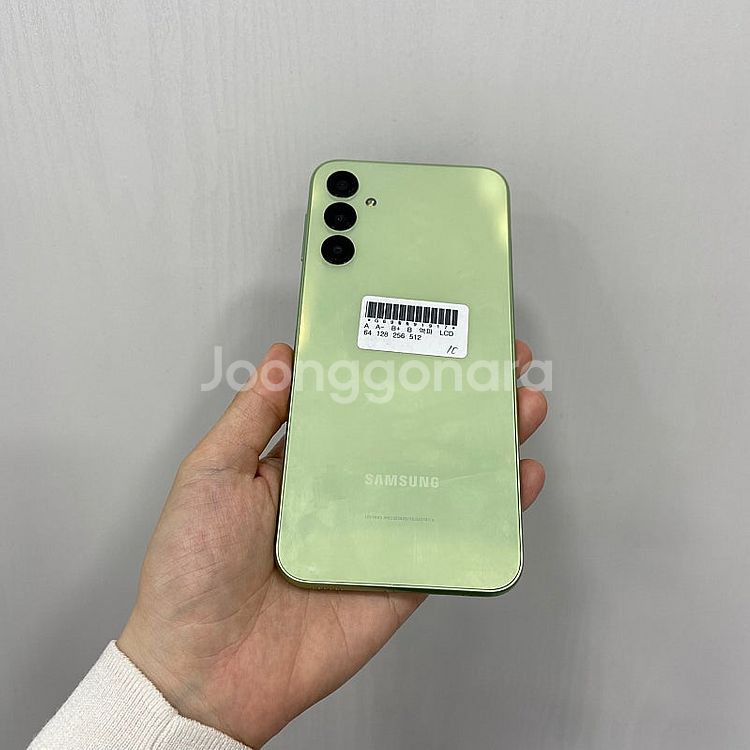 91917 갤럭시A24 그린 128GB 부산 중고폰 팝...--2