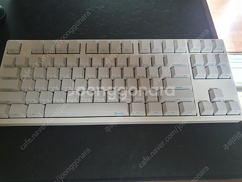 UCKY ZERO 더키제로 3087 화이트 키보드 팜--1