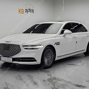 흰색 제네시스 G90 중고 제네시스 중고 3.8 GDI AWD 럭셔리 실매물인증중고차 51,971 km