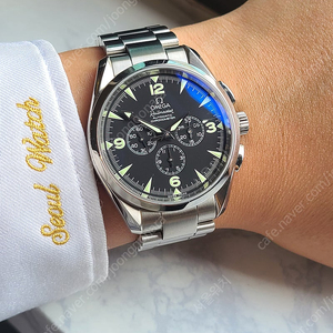[정품] 오메가 레일마스터 크로노그래프 42 (Omega Aqua-Terra Railmaster Chronograph 42)