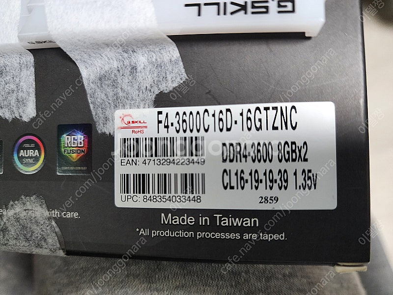 지스킬 네오 DDR4 3600 CL16 16G (8G ...--2