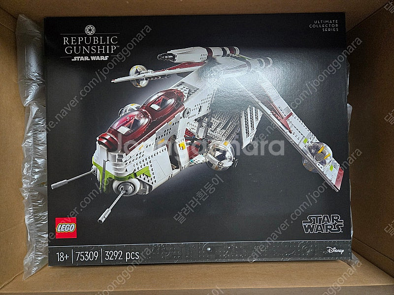 레고 스타워즈 UCS 75309 리퍼블릭 건쉽 MISB...--0