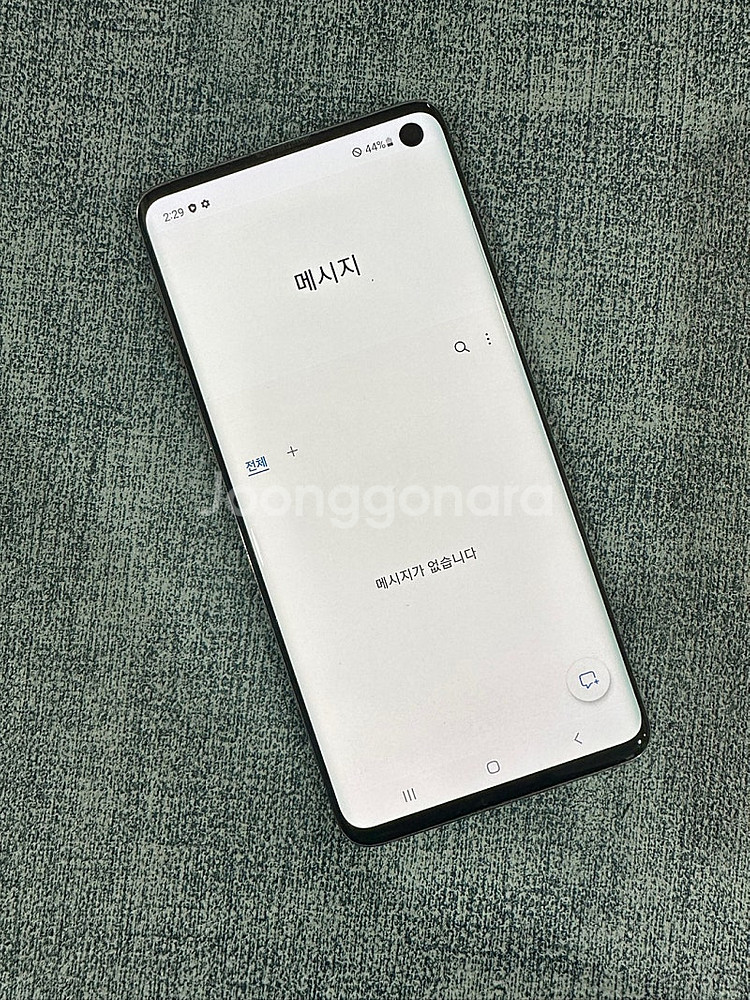 갤럭시S10 128G 블랙 초미세잔상 상태좋은 단말기 ...--4