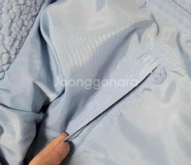 실착1회 중고 - 아디다스 쉐르파 뽀글이 재킷 집업 (...--6