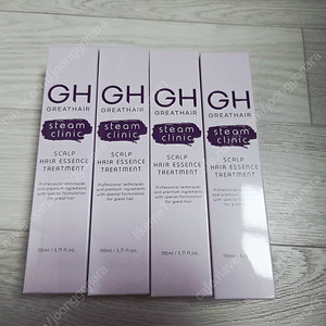 GH 그레이트헤어 스팀클리닉 스칼프 헤어 에센스 트리트먼트