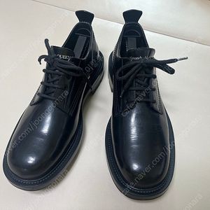 알렉산더 맥퀸 블랙 청키 더비 슈즈 265~270사이즈