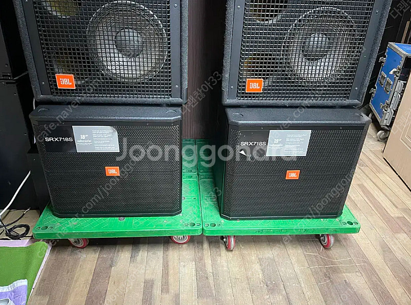 JbL 스피커 sr4732a + jbl 우퍼 srx71...--4