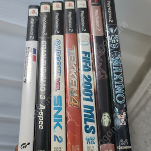 플스2 ps2 북미 게임들 파판 철권 등