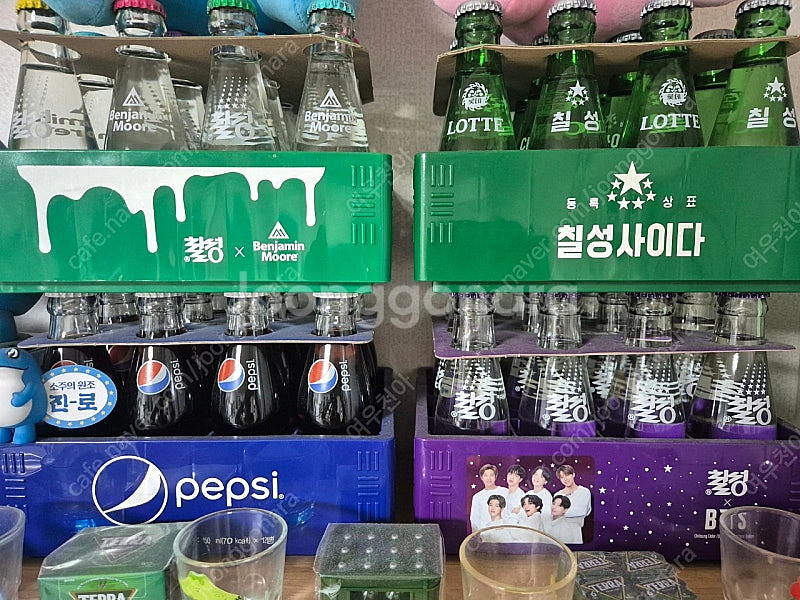 미니어쳐 칠성사이다 4개--0