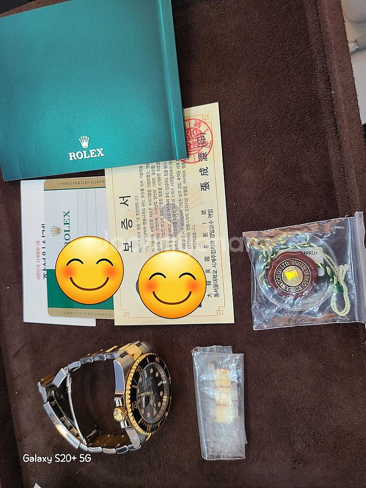 로렉스 서브마리너 흑콤비 40m 116613LN 201...--9