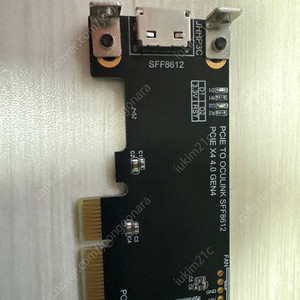 Pcie to Oculink pcie sff8612 gen 4.0
