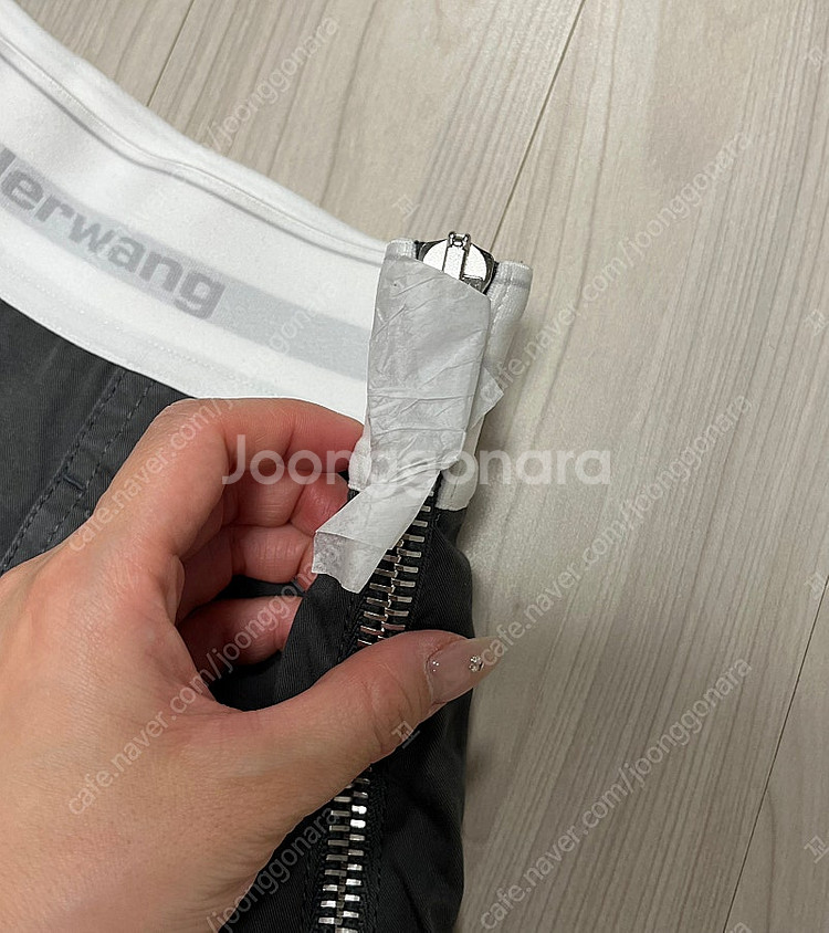 알렉산더왕 카고 레이브 쇼츠 새상품--4