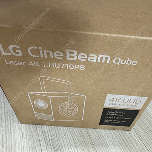 LG 시네빔 큐브 HU710PB(스탠드 포함)