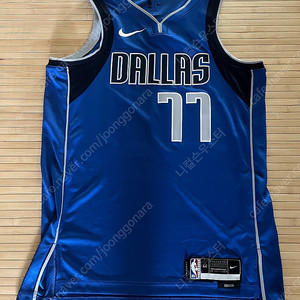 나이키 댈러스 매버릭스 아이콘 에디션 2022/23 드라이핏 NBA 스윙맨 저지 게임 로얄 / M