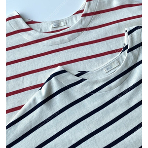 WLL weekendlaundrylist 스트라이프 티셔츠 2개 일괄 위켄드런드리리스트