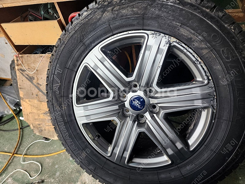 F150 20인치 휠,타이어 4본--5