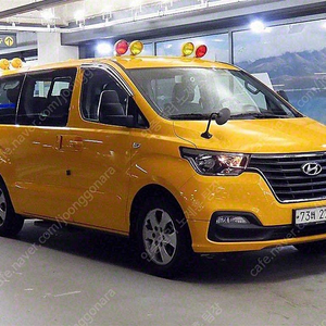 어린이보호차량 더 뉴 그랜드 스타렉스 중고차 노란색 2019년식 73,584km 어린이보호차 LPi 12인승 중고차 후기