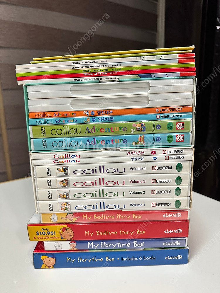 (무배)까이유 dvd, 책, 매직스쿨버스, 올리비아--1