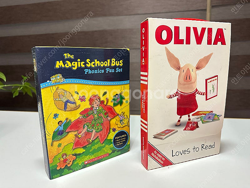 (무배)까이유 dvd, 책, 매직스쿨버스, 올리비아--7