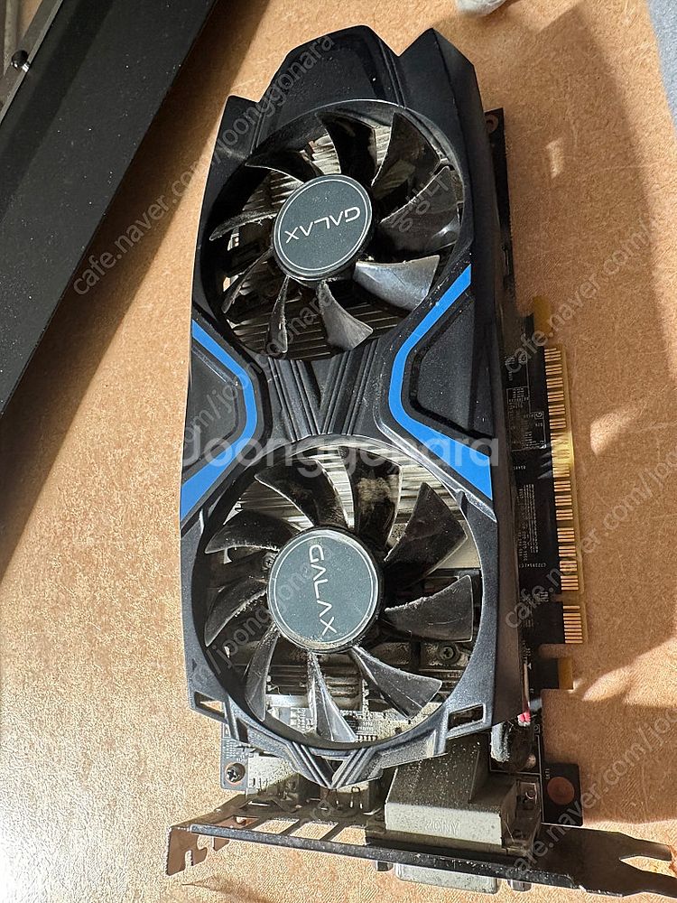 갤럭시 gtx1050ti 4gb 팝니다 택포--0