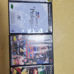 PS2 희귀 거인의성, 그란투스모 DOA 미개봉, ufc일괄 4종