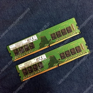 삼성 램 DDR4 16gb pc4-25600 2개 팝니다.