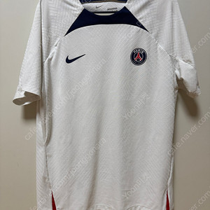 [해외L] 나이키 22-23 PSG ADV 트레이닝탑 화이트
