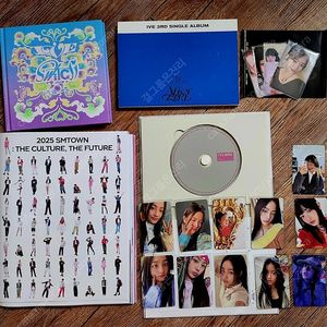 CD 앨범 4장 + 뉴진스 앨범 포카 11장 전부해서 9천원
