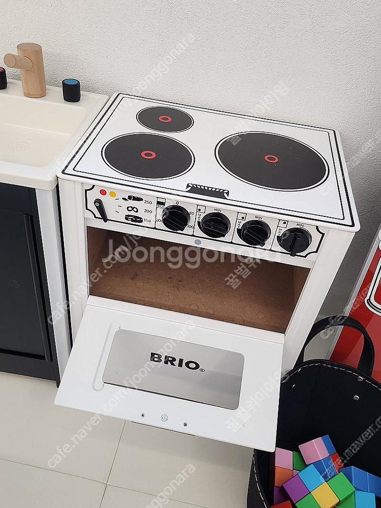브리오주방놀이블랙+ 스메그냉장고 팝니다--3