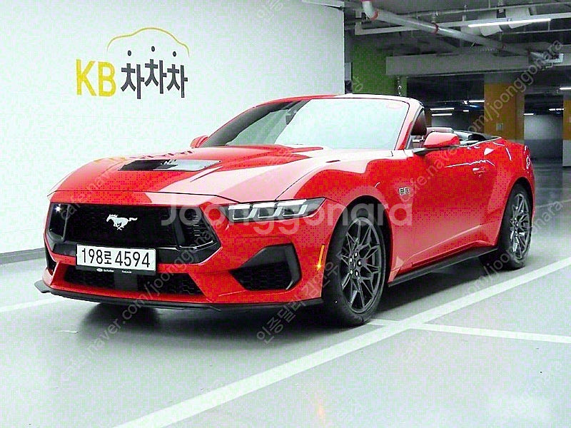 빨간색 포드 머스탱 중고 포드 중고차 5.0 GT 프리...--7