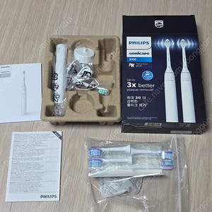 필립스 소닉케어 전동칫솔, 프리미엄 칫솔모 G3