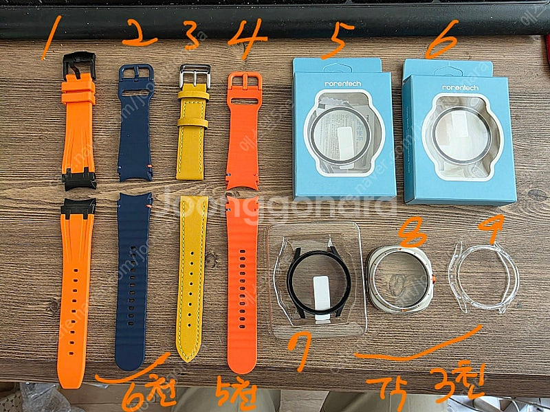 갤럭시 워치 7 40mm 시계줄 팝니다 워치5 워치6 ...--0