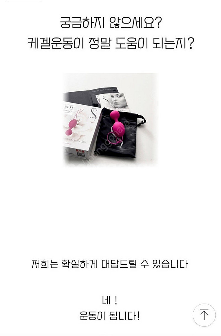 케겔운동기구 스완 케겔볼--2