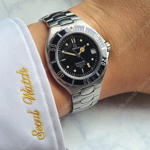 [정품] 오메가 씨마스터 프리본드 크로노미터 오토메틱 38 (Omega Seamaster 200 Pre-bond Automatic Vintage)
