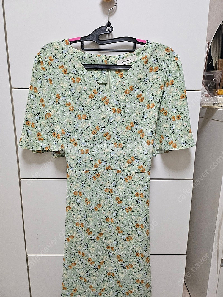 플로워 원피스 3벌 일괄 66사이즈정도--0