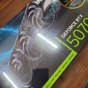 부산) 미개봉 이엠텍 PALIT RTX 5070 INFINITY 3 12GB 팝니다