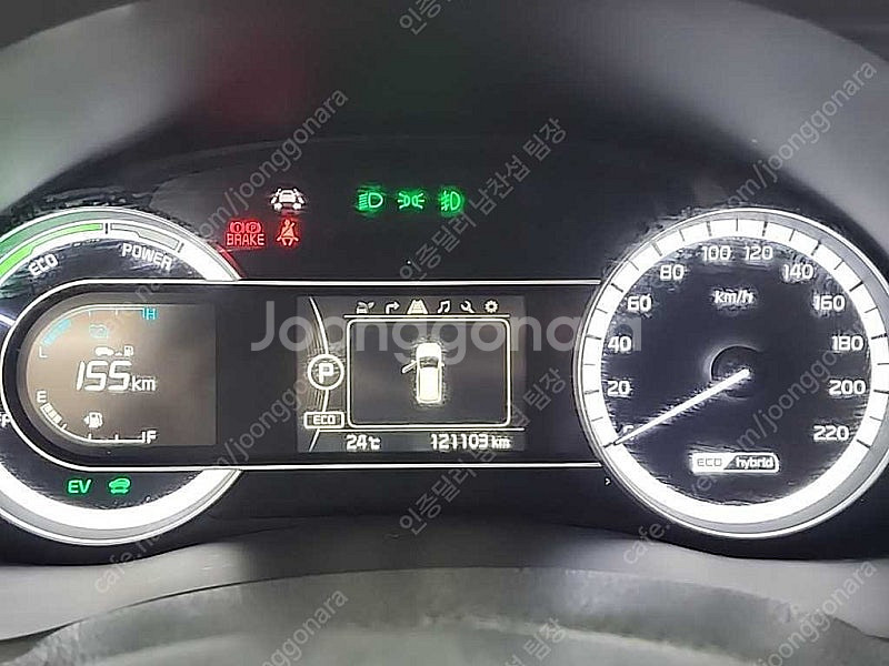 기아 니로 중고 니로 하이브리드 중고차 흰색 2018년...--7
