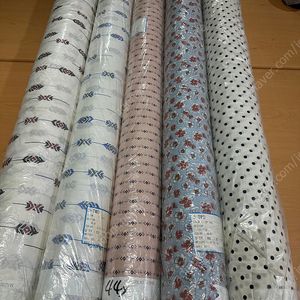 면40수 대폭 나염지 마당 1,000원