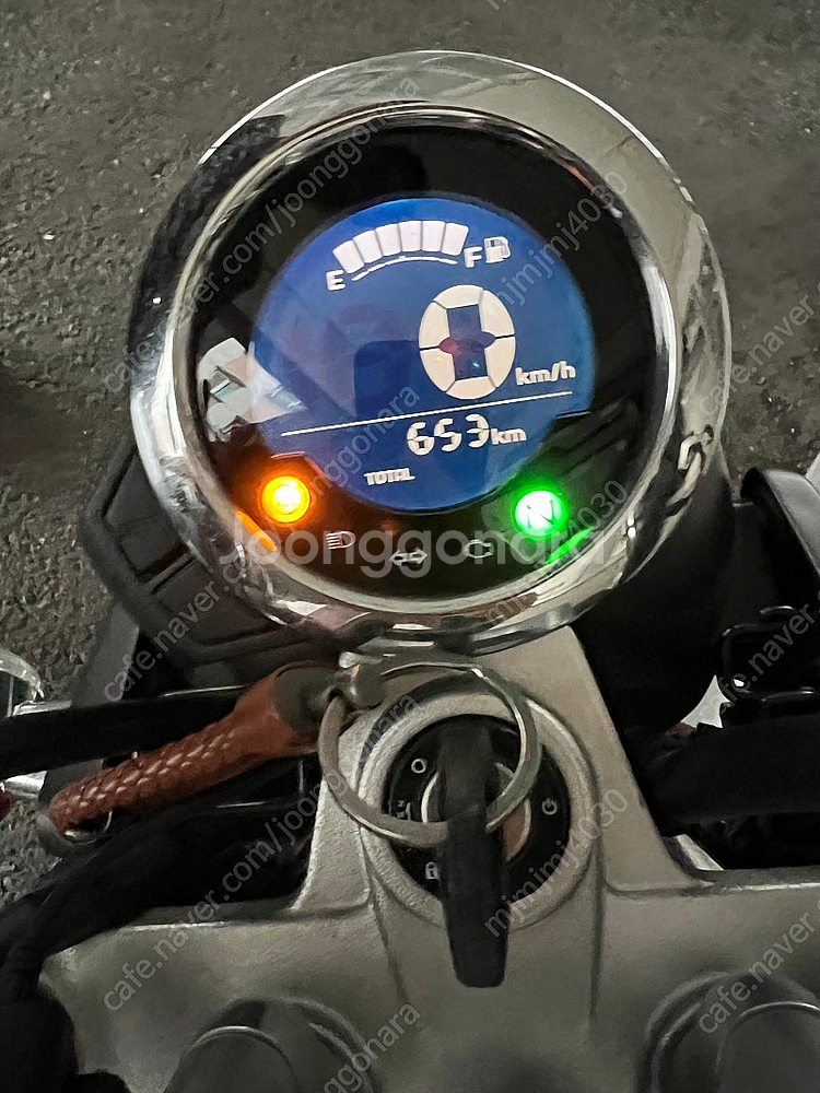 혼다 몽키 23년식 125cc 주행 653km 팝니다--3