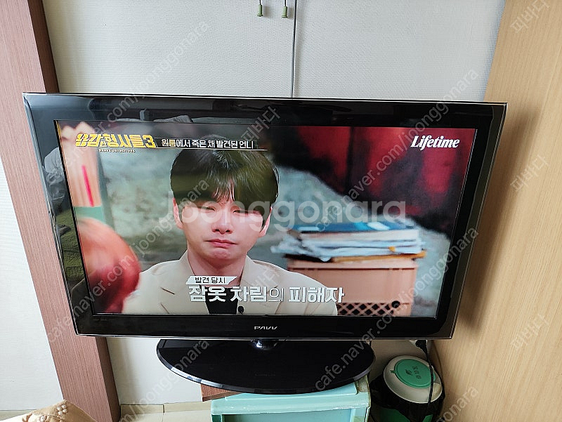 삼성 파브 LCD TV 모니터 액정 일부 불량(LN40...--0