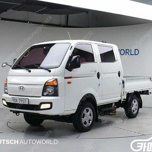 [소형화물][카고]포터2 4WD/더블캡/장축 슈퍼 (6인승 /1톤) ★중고차★중고차매입★전액할부★저신용자★신불자★소액할부★현금★카드 전부 가능합니다!