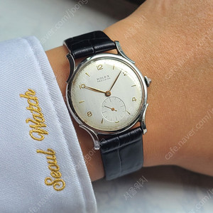 [정품] 롤렉스 클래식 점보 팬시러그 양각 아라빅 스몰세컨즈 빈티지 1940s (Rolex Classic Fancy Lugs Small Second 1940s Vintage)